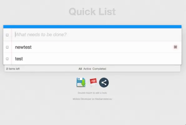 Quick Check List android App screenshot 2