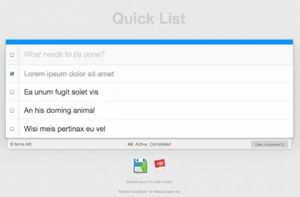 Quick Check List android App screenshot 3