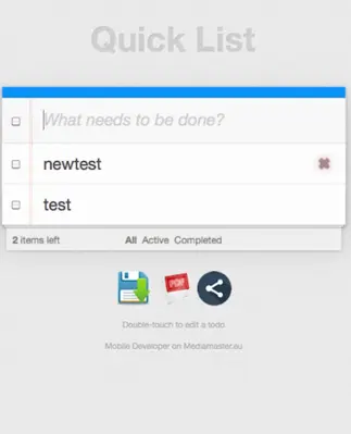 Quick Check List android App screenshot 4